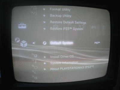 default system